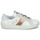 Παπούτσια Γυναίκα Χαμηλά Sneakers Meline NKC167 Άσπρο / Gold