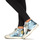 Παπούτσια Γυναίκα Ψηλά Sneakers Meline NKC1151 Μπλέ / Leopard
