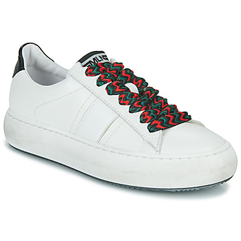 Παπούτσια Γυναίκα Χαμηλά Sneakers Meline LI193 Άσπρο / Green / Red
