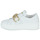 Παπούτσια Γυναίκα Χαμηλά Sneakers Meline PF1499 Άσπρο / Gold
