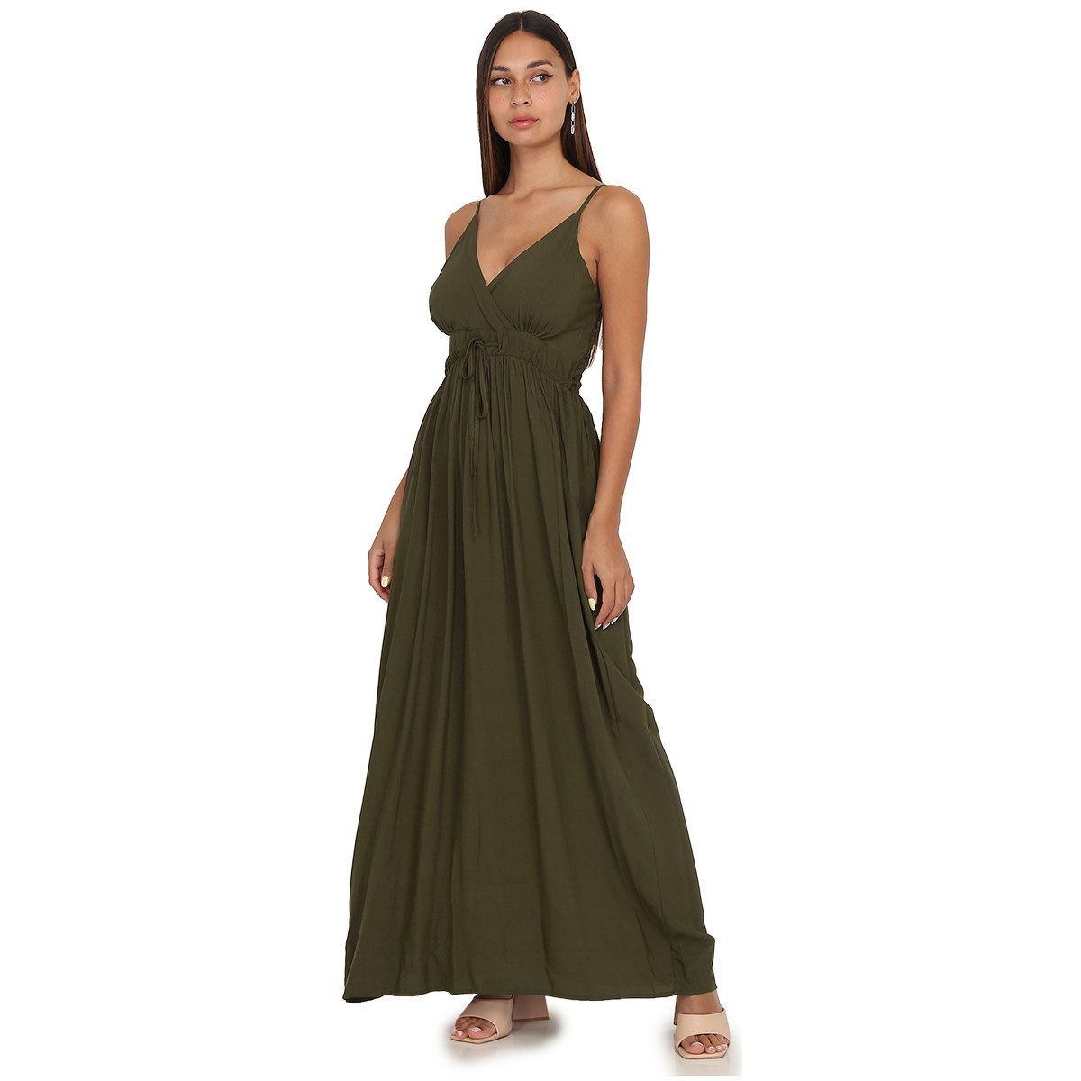 Υφασμάτινα Γυναίκα Φορέματα La Modeuse 19396_P54510 Green