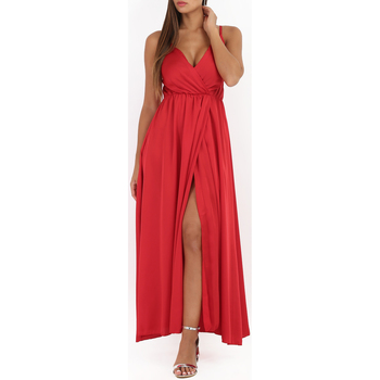 Υφασμάτινα Γυναίκα Φορέματα La Modeuse 20183_P56232 Red