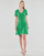 Υφασμάτινα Γυναίκα Κοντά Φορέματα Naf Naf KELIA R1 Green