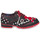 Παπούτσια Γυναίκα Derby Irregular Choice SOCKHOP SWEETIES Black / Red
