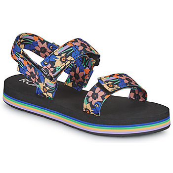 Παπούτσια Γυναίκα Σανδάλια / Πέδιλα Roxy ROXY CAGE Black / Multicolour