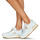 Παπούτσια Γυναίκα Χαμηλά Sneakers NeroGiardini E306361D-707 Άσπρο / Gold