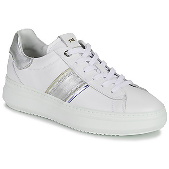 Παπούτσια Γυναίκα Χαμηλά Sneakers NeroGiardini E306554D-707 Άσπρο / Silver