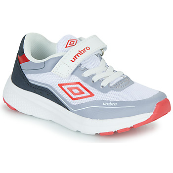 Παπούτσια Αγόρι Χαμηλά Sneakers Umbro UM PRIAM VLC Άσπρο / Red / Grey