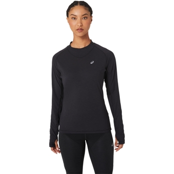 Υφασμάτινα Γυναίκα Μπλουζάκια με μακριά μανίκια Asics Winter Run LS Top Black