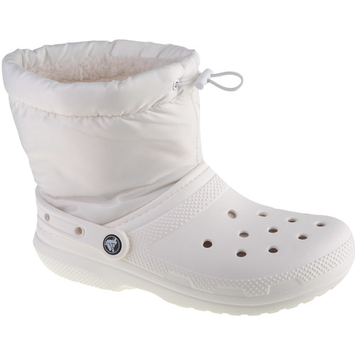 Παπούτσια Γυναίκα Snow boots Crocs Classic Lined Neo Puff Boot Άσπρο