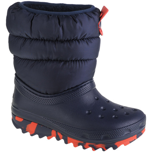 Παπούτσια Αγόρι Snow boots Crocs Classic Neo Puff Boot Kids Μπλέ