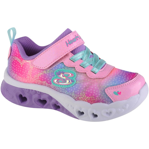 Παπούτσια Κορίτσι Χαμηλά Sneakers Skechers Flutter Heart Lights Ροζ