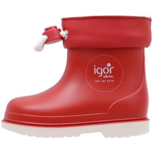 Παπούτσια Αγόρι Μπότες βροχής IGOR BIMBI NAUTICO Red