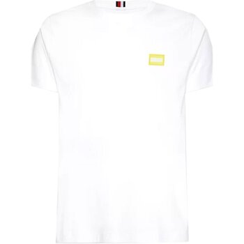 Υφασμάτινα Άνδρας T-shirt με κοντά μανίκια Tommy Hilfiger MW0MW25661 Άσπρο