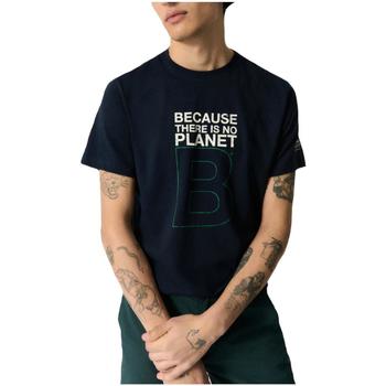 Υφασμάτινα Άνδρας T-shirt με κοντά μανίκια Ecoalf  Μπλέ