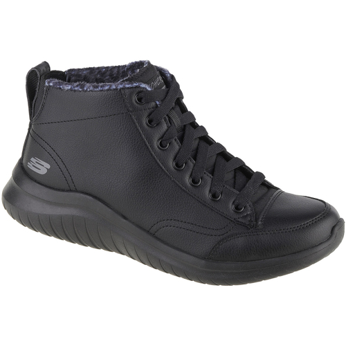 Παπούτσια Γυναίκα Μπότες Skechers Ultra Flex 2.0-Plush Zone Black