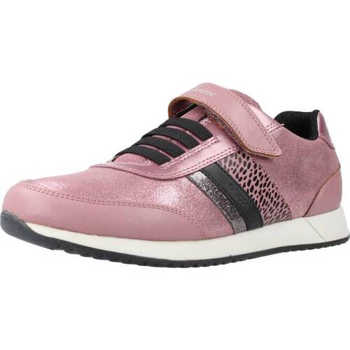 Παπούτσια Κορίτσι Χαμηλά Sneakers Geox J JENSEA GIRL A Ροζ
