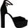 Παπούτσια Γυναίκα Σανδάλια / Πέδιλα Kurt Geiger London SHOREDITCH HIGH PLATFOR Black