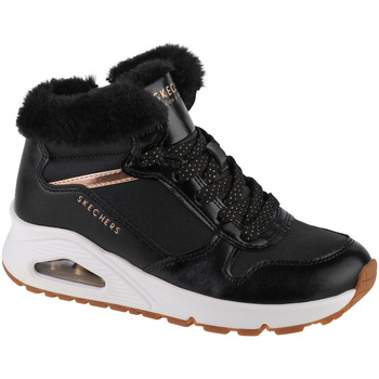 Παπούτσια Κορίτσι Μπότες Skechers Uno - Cozy On Air Black
