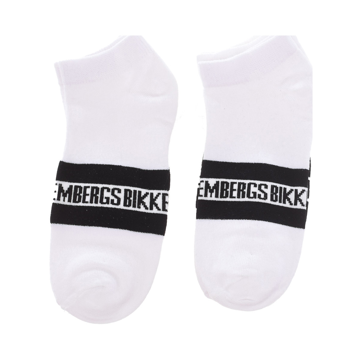 Εσώρουχα Άνδρας Αθλητικές κάλτσες  Bikkembergs BK082-WHITEBLACK Άσπρο