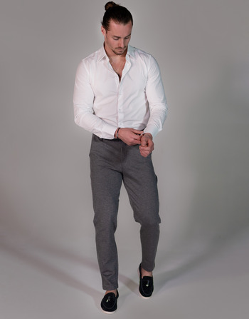 Υφασμάτινα Άνδρας Παντελόνια Πεντάτσεπα THEAD. BRIAN PANT Grey