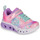Παπούτσια Κορίτσι Χαμηλά Sneakers Skechers FLUTTER HEART LIGHTS Pink / Mπλε / Ασπρό