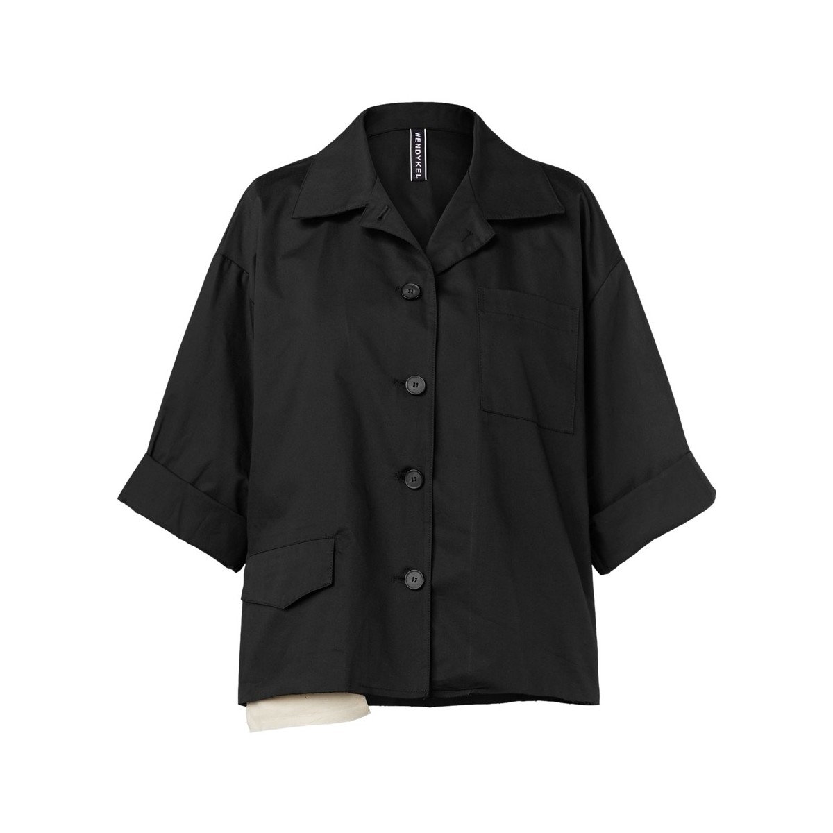 Wendy Trendy  Παλτό Wendy Trendy Coat 221210 - Black