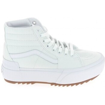 Παπούτσια Γυναίκα Sneakers Vans SK8 Hi Stacked Blanc Άσπρο
