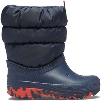 Παπούτσια Παιδί Μπότες βροχής Crocs Crocs™ Classic Neo Puff Boot Kid's 207683 Navy