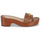 Παπούτσια Γυναίκα Τσόκαρα Lauren Ralph Lauren ROXANNE-SANDALS-FLAT SANDAL Cognac
