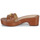 Παπούτσια Γυναίκα Τσόκαρα Lauren Ralph Lauren ROXANNE-SANDALS-FLAT SANDAL Cognac