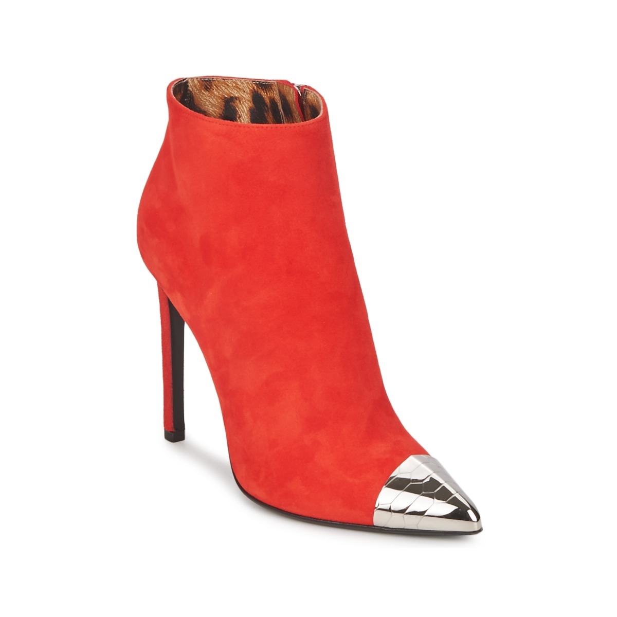 Παπούτσια Γυναίκα Μποτίνια Roberto Cavalli WDS213 Red