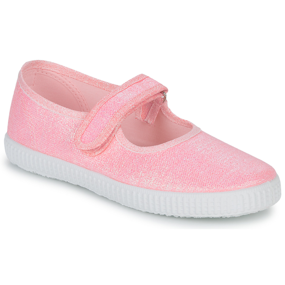 Παπούτσια Κορίτσι Μπαλαρίνες Citrouille et Compagnie IVALYA Ροζ / Μεταλικό
