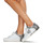 Παπούτσια Γυναίκα Χαμηλά Sneakers Love Moschino FREE LOVE Άσπρο / Grey