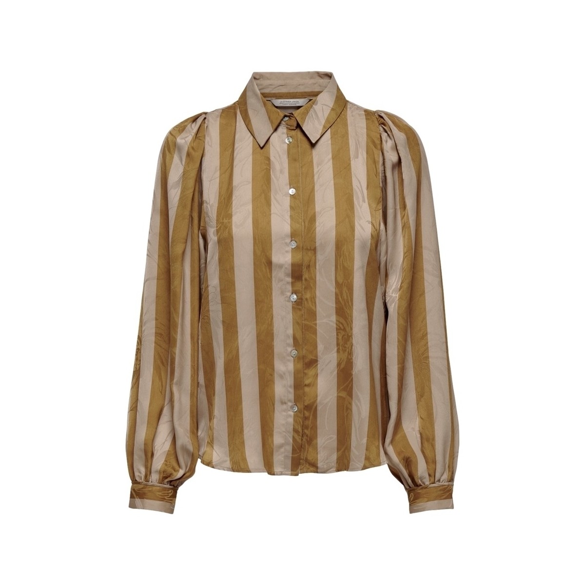 Υφασμάτινα Γυναίκα Μπλούζες La Strada Shirt Atina L/S - Golden Gold