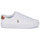 Παπούτσια Χαμηλά Sneakers Polo Ralph Lauren LONGWOOD-SNEAKERS-LOW TOP LACE Άσπρο / Cognac