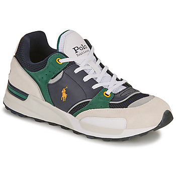 Παπούτσια Άνδρας Χαμηλά Sneakers Polo Ralph Lauren TRACKSTR 200-SNEAKERS-LOW TOP LACE Άσπρο / Marine / Green