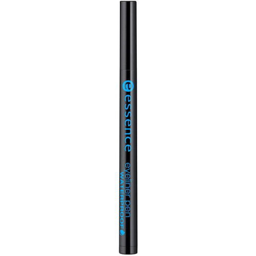 beauty Γυναίκα Eyeliners Essence Waterproof Felt-tip Eyeliner - 01 Black Blaze Black