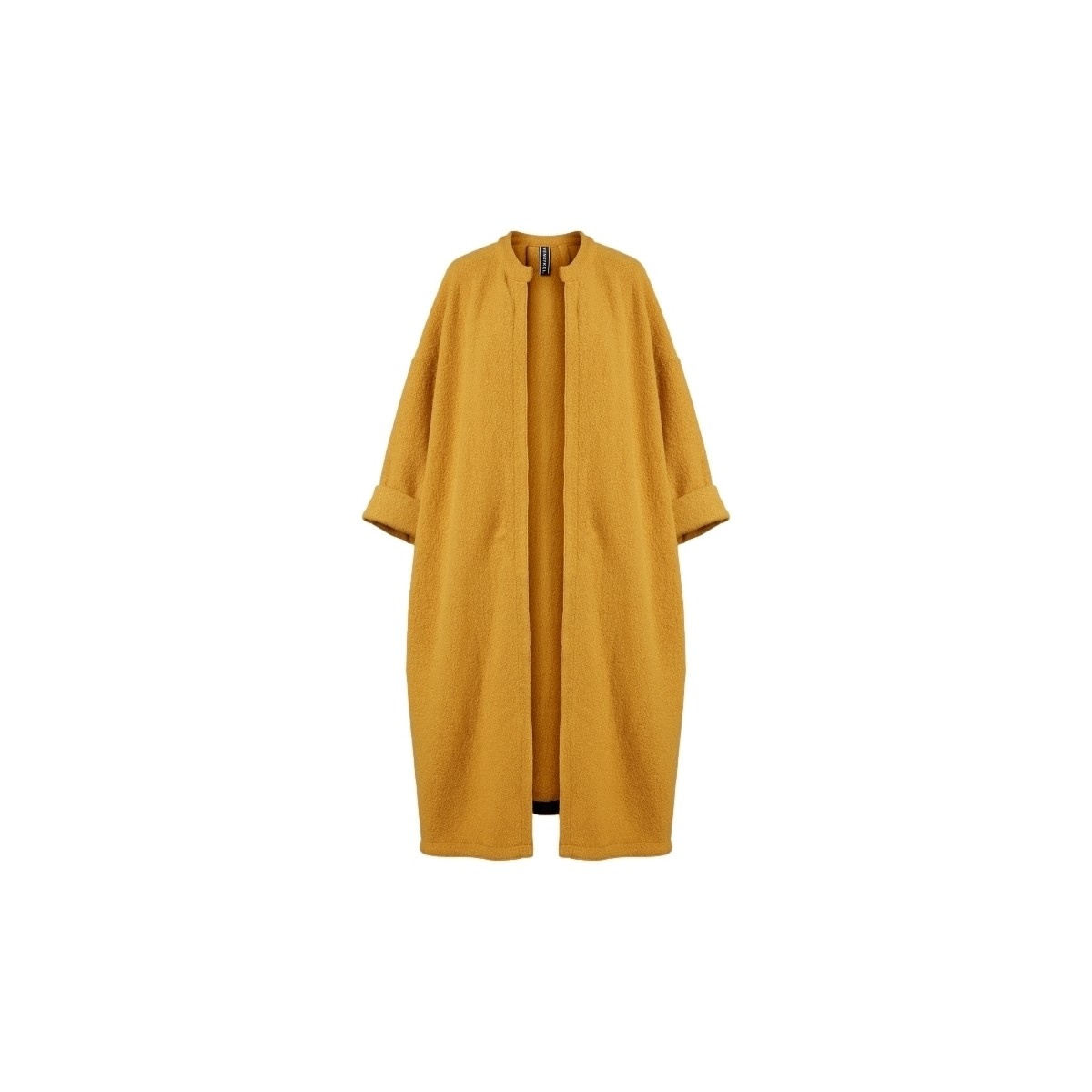 Wendy Trendy  Παλτό Wendy Trendy Coat 110880 - Mustard