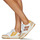 Παπούτσια Γυναίκα Χαμηλά Sneakers Caval SPORT SLASH Άσπρο / Orange / Μπλέ