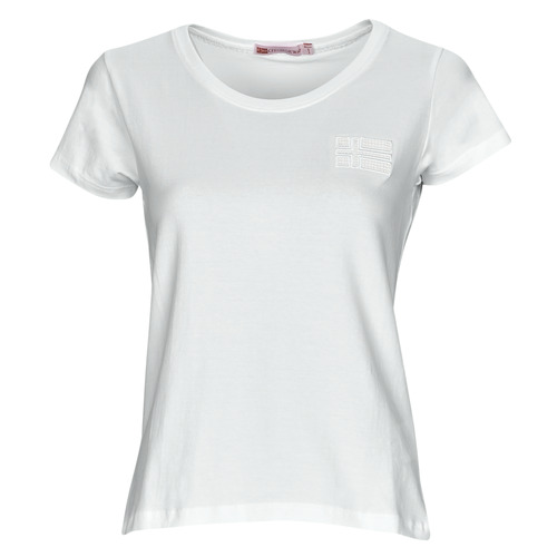 Υφασμάτινα Γυναίκα T-shirt με κοντά μανίκια Geographical Norway JANUA Άσπρο
