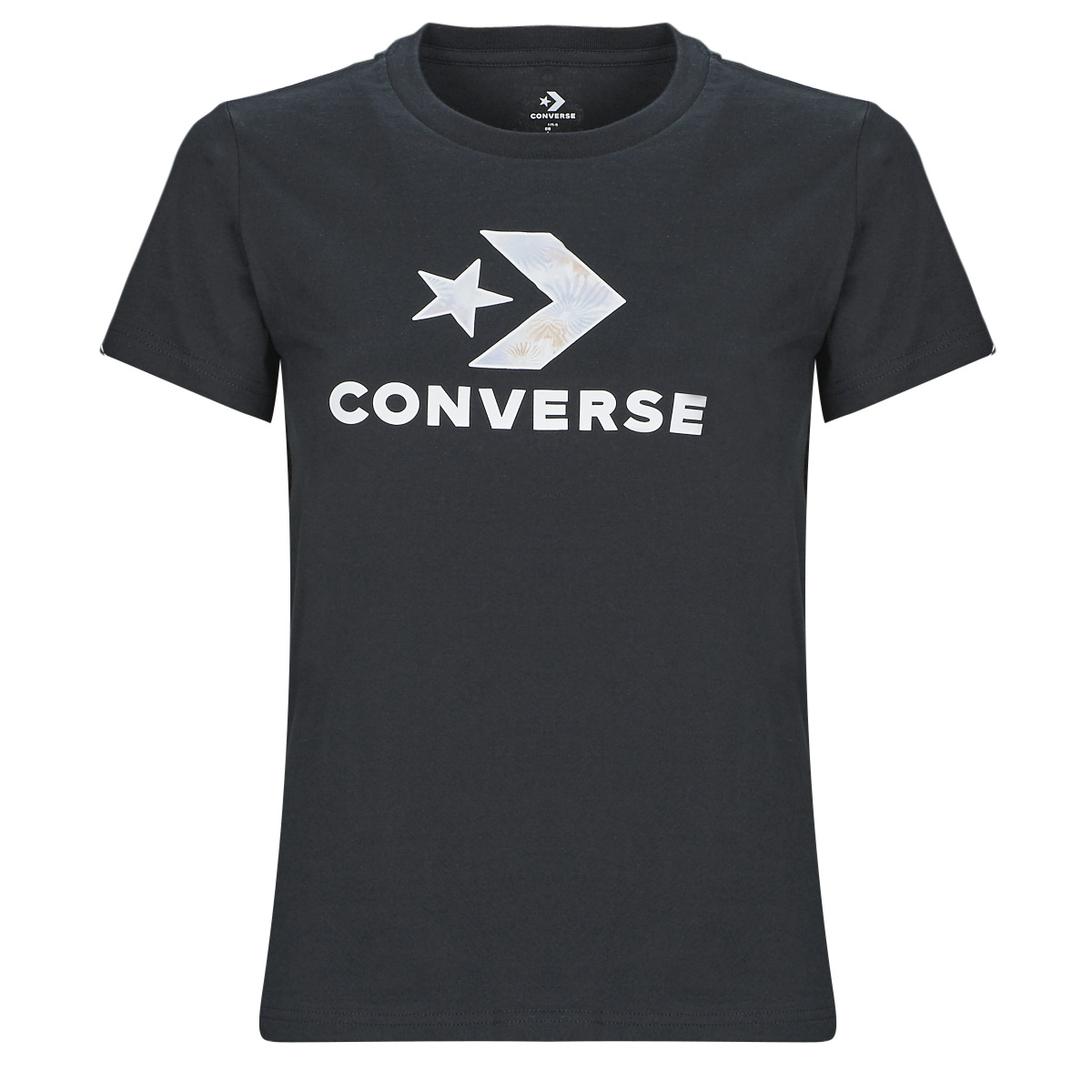 Converse  T-shirt με κοντά μανίκια Converse FLORAL STAR CHEVRON