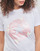 Υφασμάτινα Γυναίκα T-shirt με κοντά μανίκια Converse RADIATING LOVE SS SLIM GRAPHIC Άσπρο