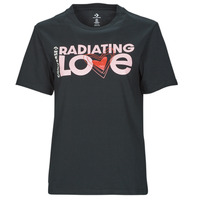 Υφασμάτινα Γυναίκα T-shirt με κοντά μανίκια Converse RADIATING LOVE SS CLASSIC GRAPHIC Black