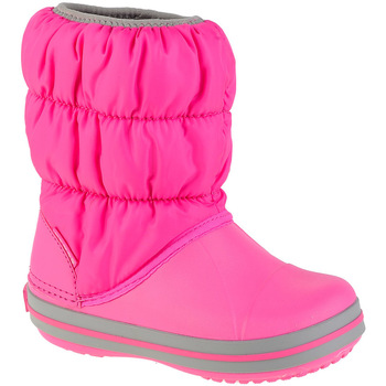 Παπούτσια Κορίτσι Snow boots Crocs Winter Puff Boot Kids Ροζ