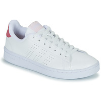 Παπούτσια Γυναίκα Χαμηλά Sneakers Adidas Sportswear ADVANTAGE Άσπρο / Ροζ
