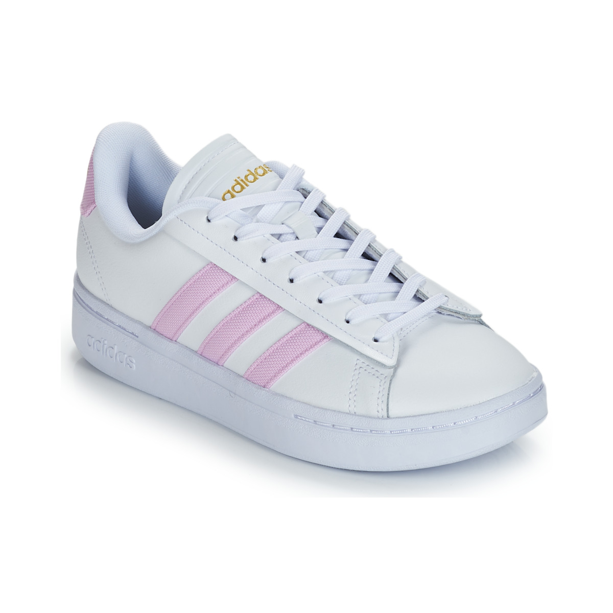 Παπούτσια Γυναίκα Χαμηλά Sneakers Adidas Sportswear GRAND COURT ALPHA Άσπρο / Ροζ