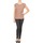Υφασμάτινα Γυναίκα T-shirt με κοντά μανίκια Color Block 3203417 Vieux / Ροζ / Chiné / Grey