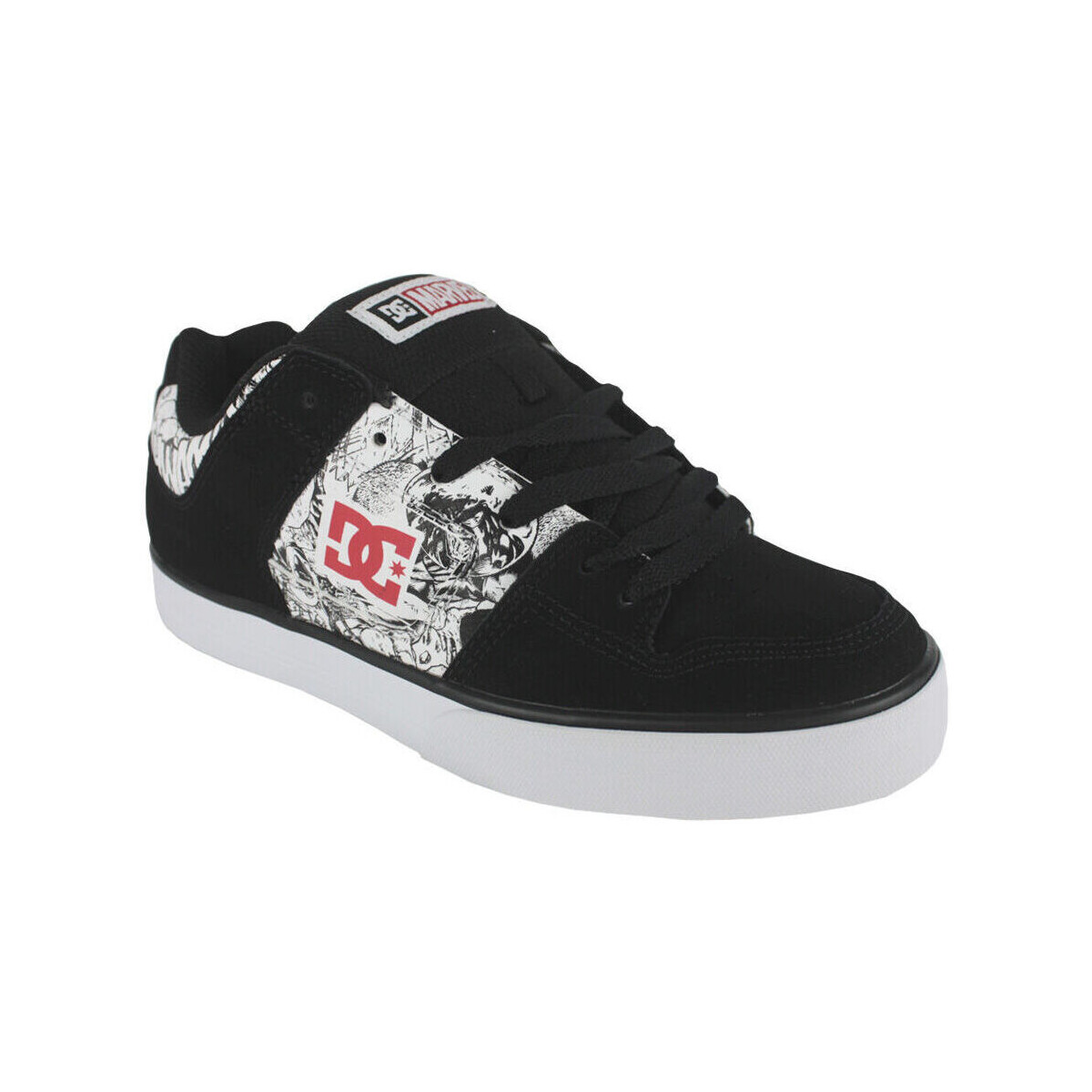 DC Shoes  Sneakers DC Shoes Dp pure ADYS400094 BLACK/WHITE/RED (XKWR)
