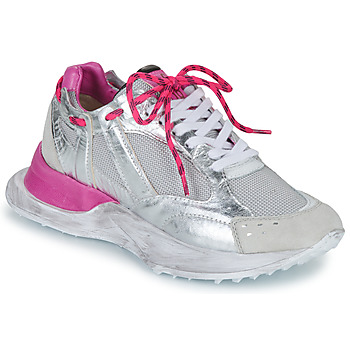Παπούτσια Γυναίκα Χαμηλά Sneakers Airstep / A.S.98 LOWCOLOR Silver / Ροζ